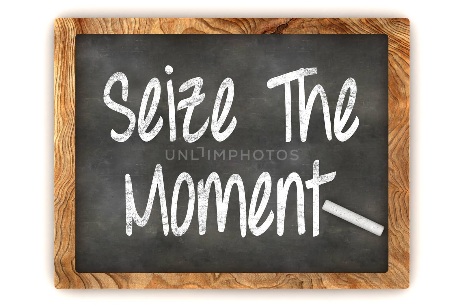 Seize the Moment Chalkboard by head-off