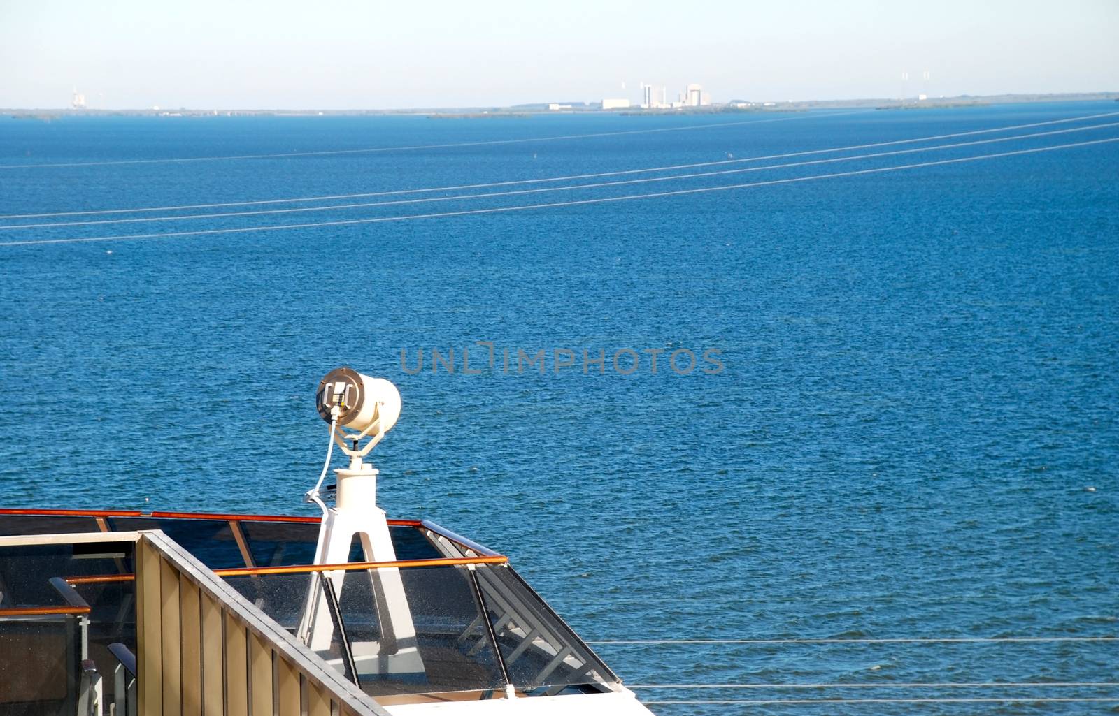 Pictures of the sea from a cruise ship