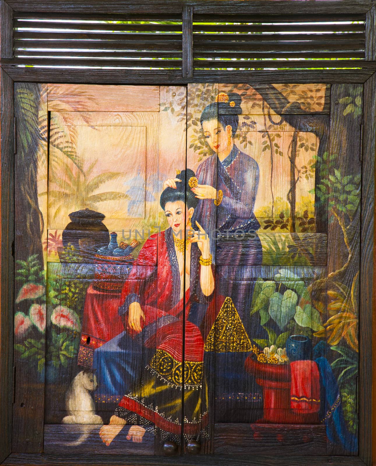 Tourist Attraction : Baan Tawai - The Village of Handicraft