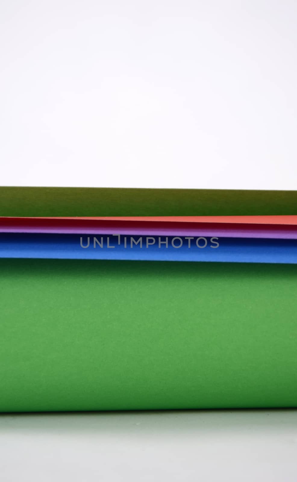 picture of a various color paper