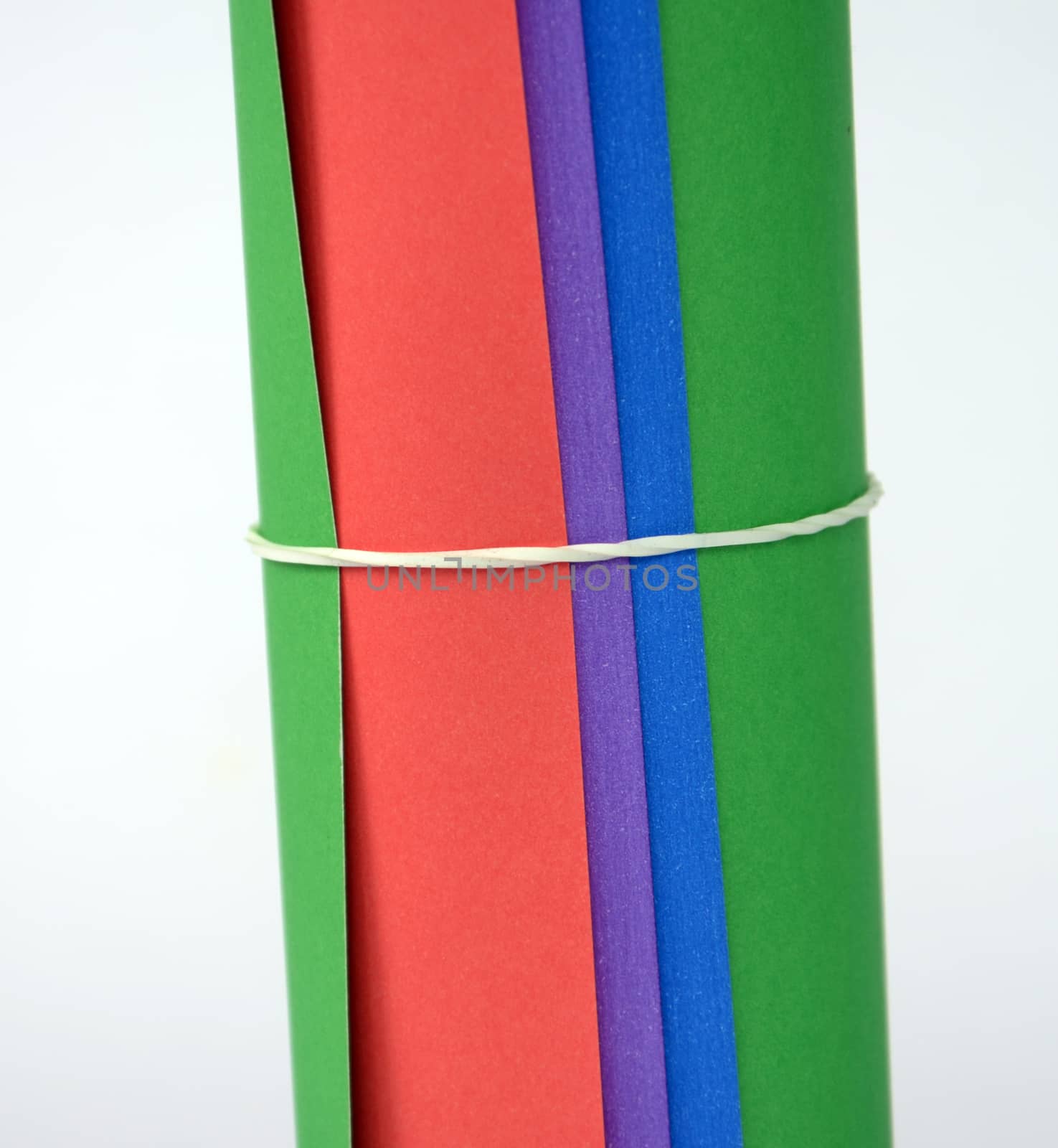 picture of a various color paper