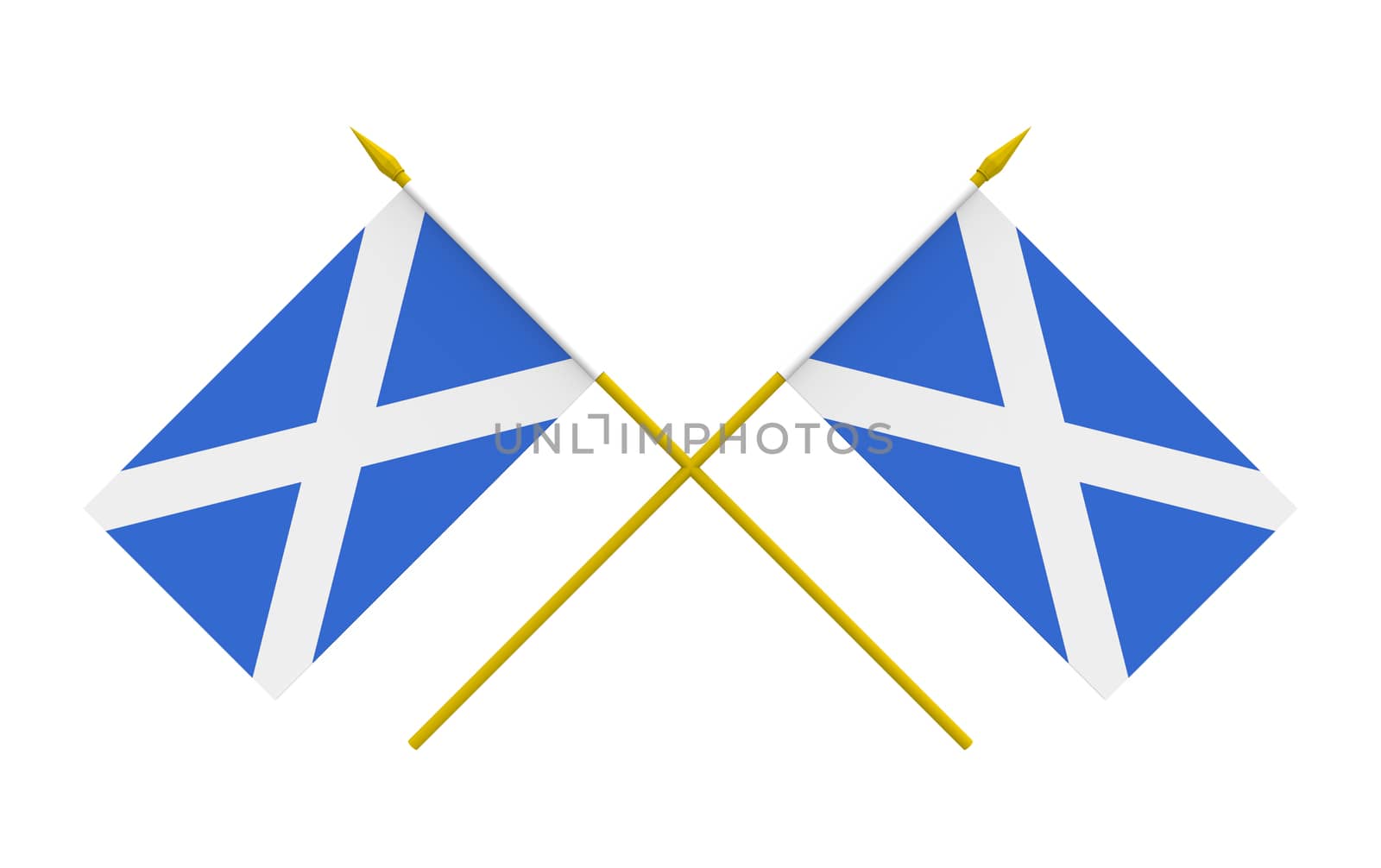 Flags, Scotland by Boris15