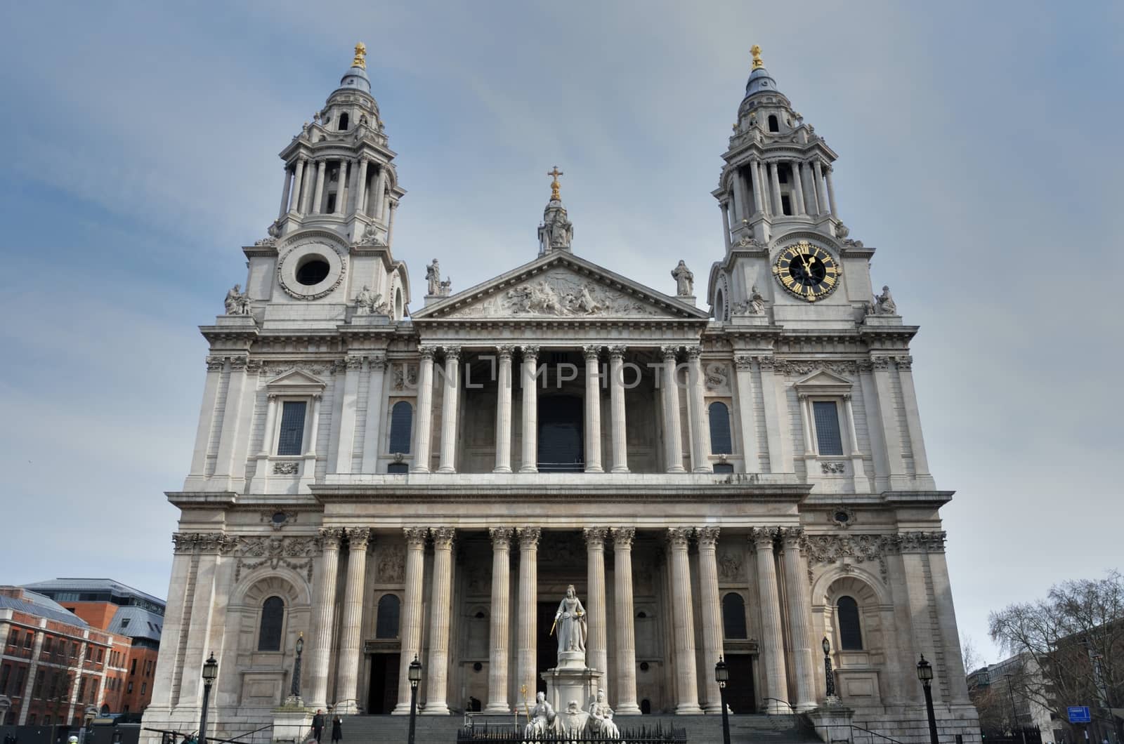 Front of St Pauls Cathedral