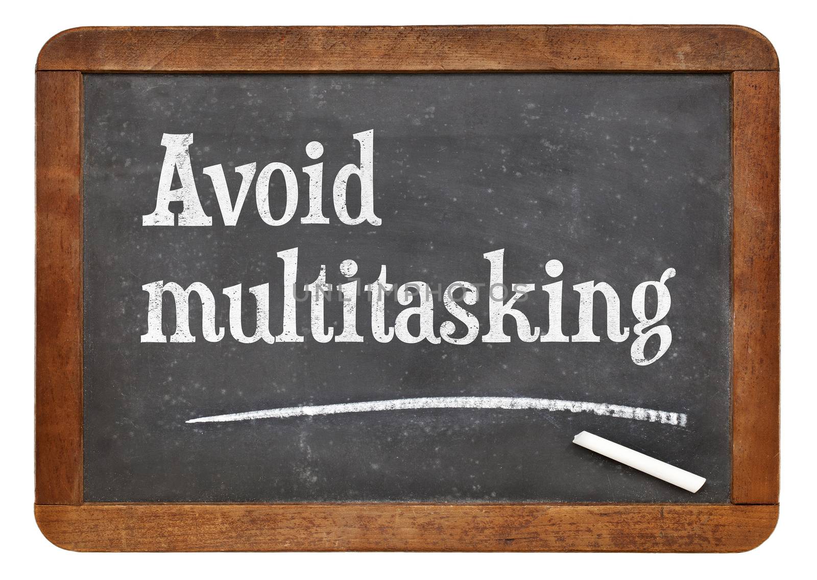 Avoid multitasking advice by PixelsAway