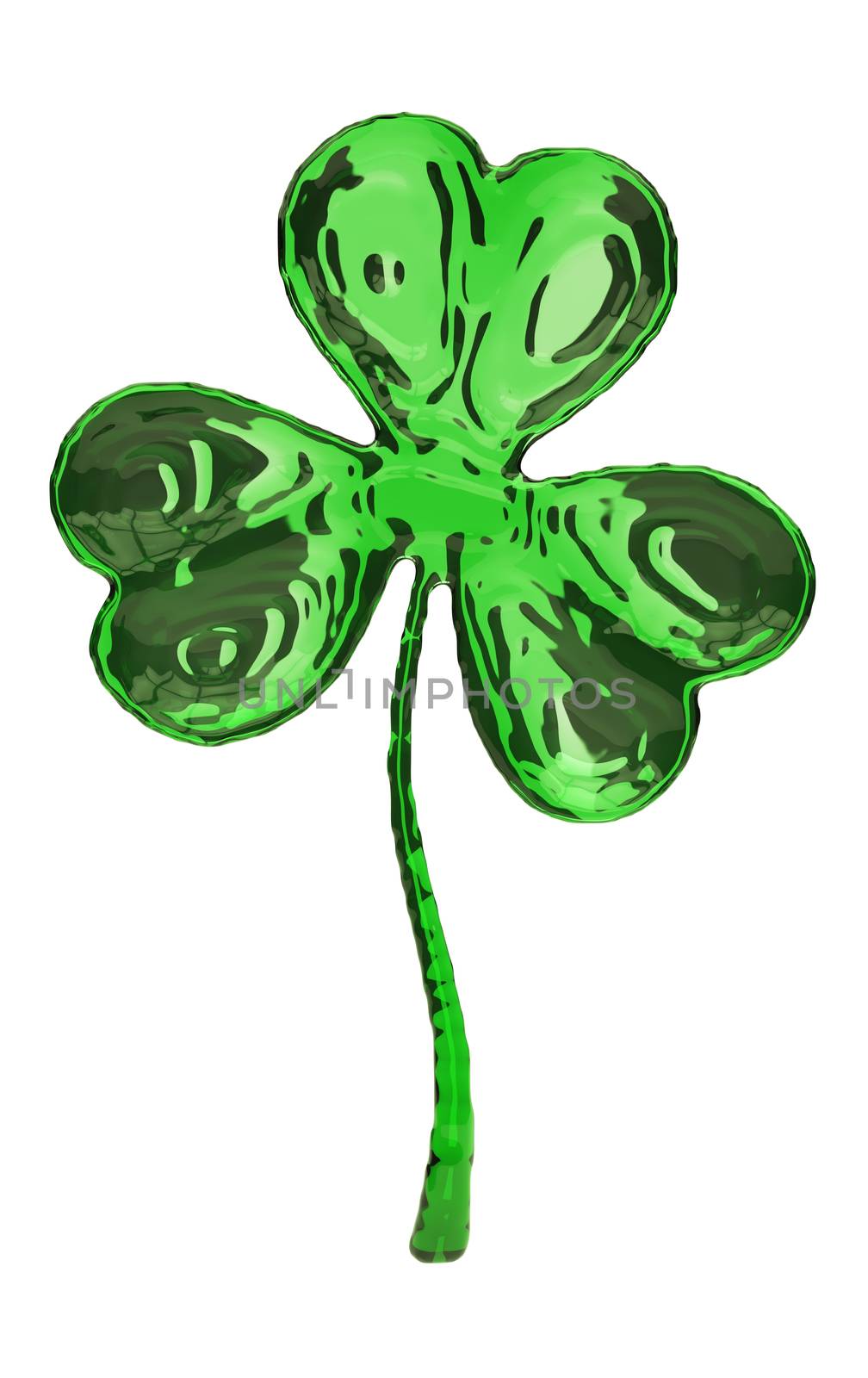 St. Patricks day Clover - Stock Image