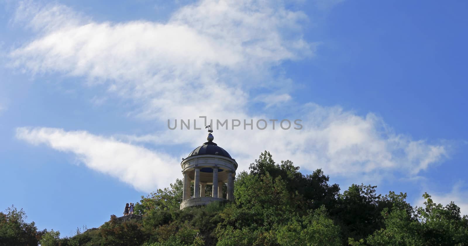 Aeolus Harp In Summertime. Pyatigorsk Landmarks And Monuments