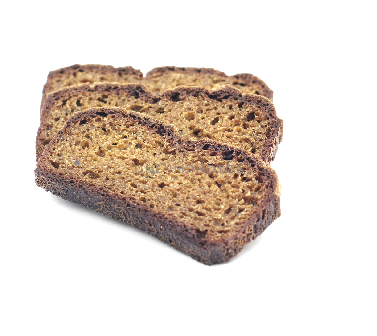 Three slices of rye bread by HGalina