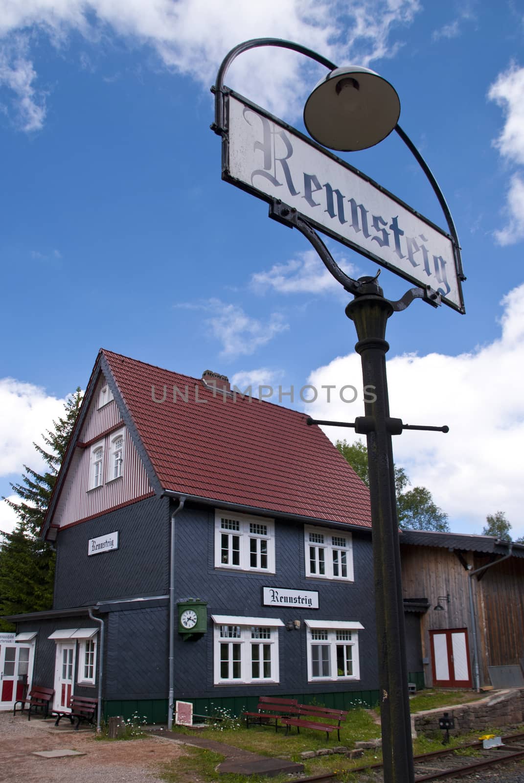 Rennsteig Station in Germany