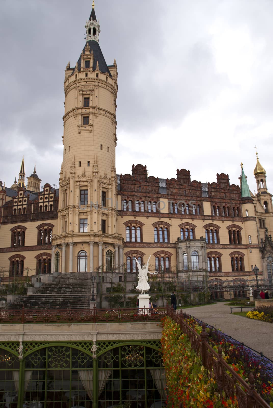 Castle of Schwerin in Germany