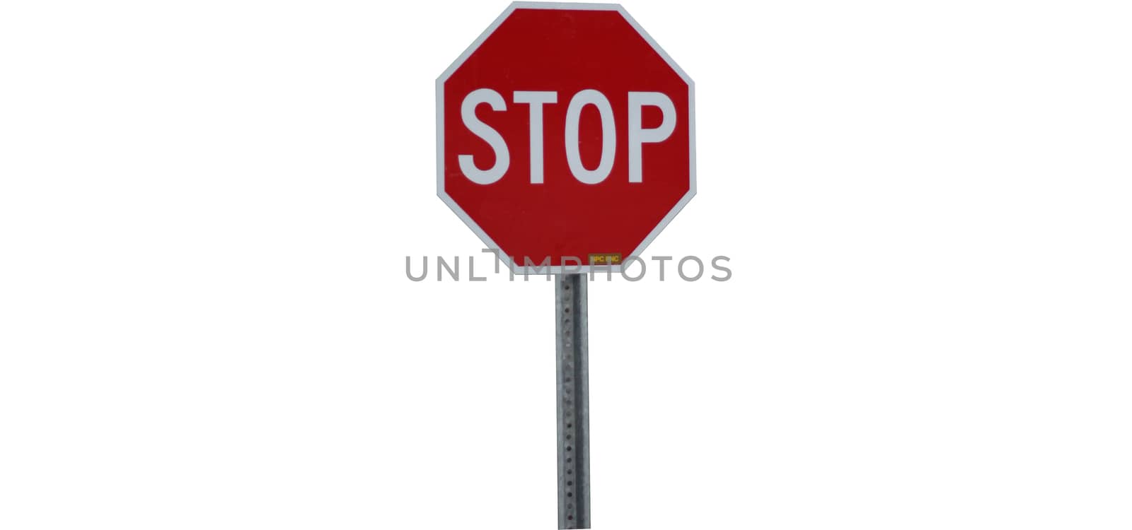 red warning stop sign