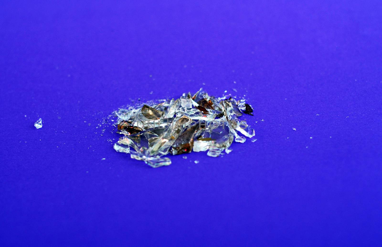 Picture of a Broken perfume bottle pieces