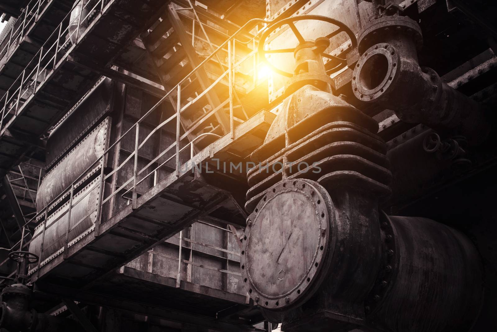 Abandoned factory in Beijing