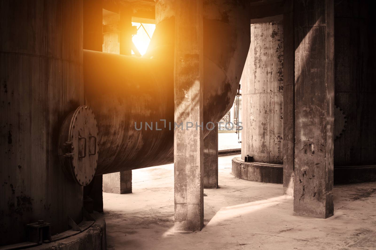 Abandoned factory in Beijing