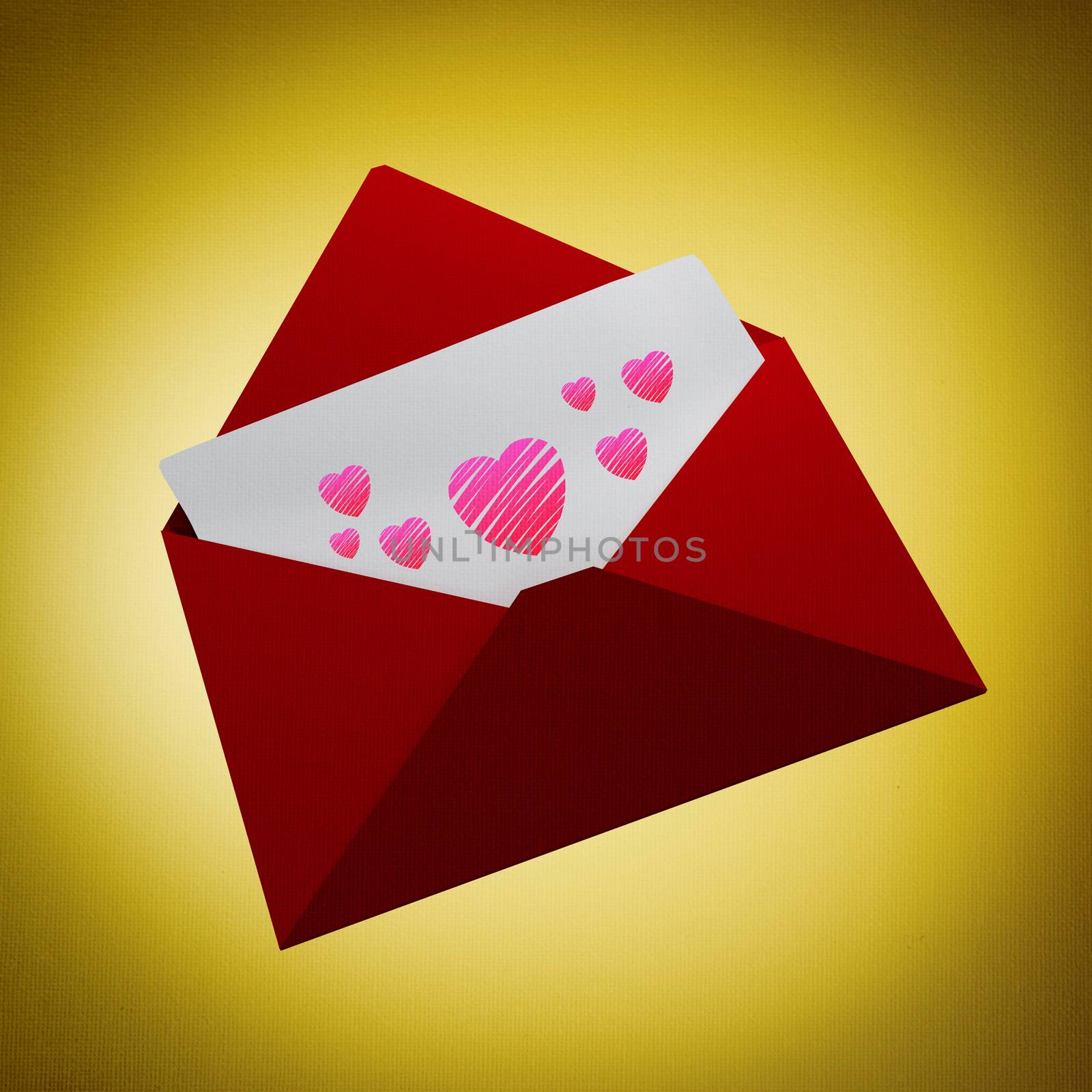 Composite image of love letter by Wavebreakmedia