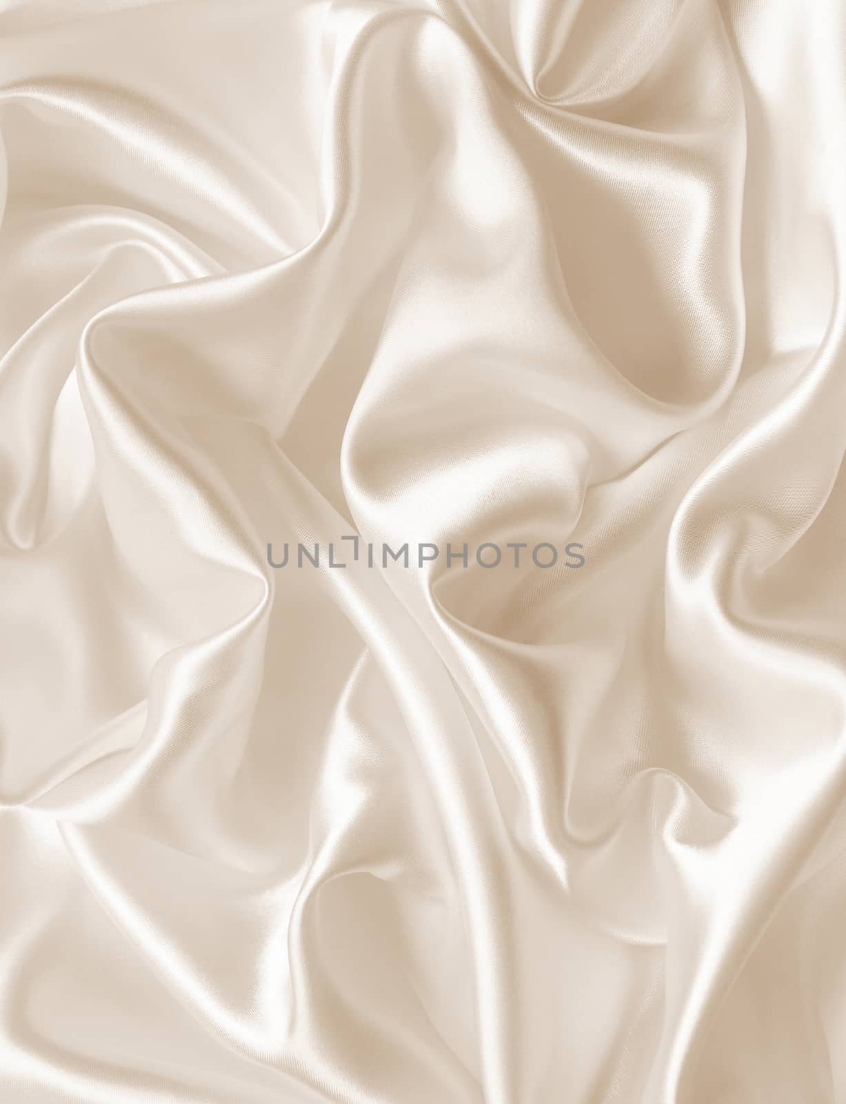 Smooth elegant golden silk can use as wedding background. In Sepia toned. Retro style