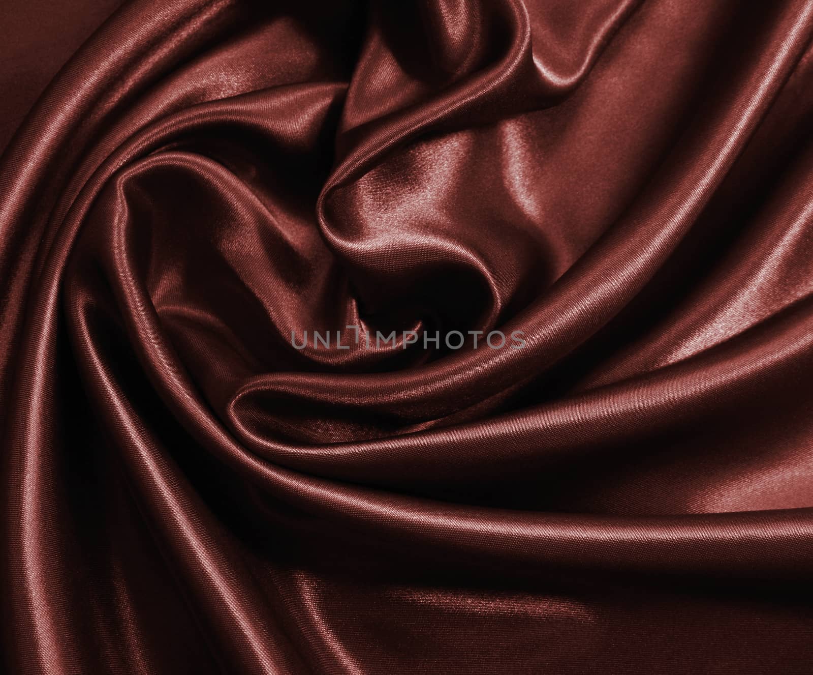 Smooth elegant dark brown chocolate silk can use as background