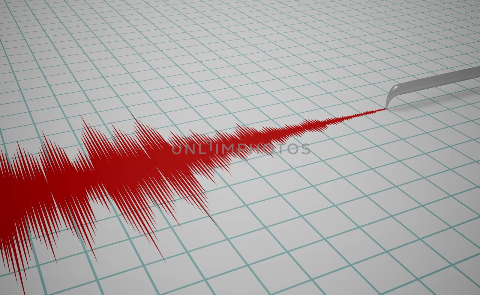 Illustration of a Seismometer machine