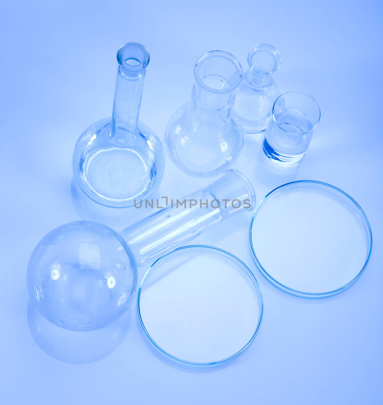Laboratory glassware equipment, Experimental plant