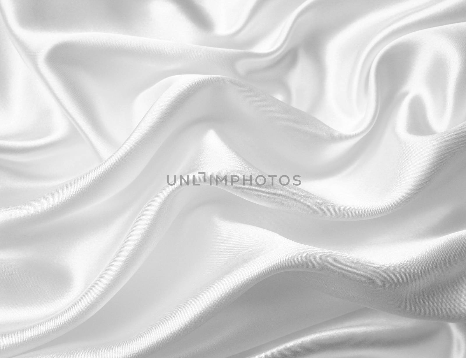 Smooth elegant white silk or satin can use as background