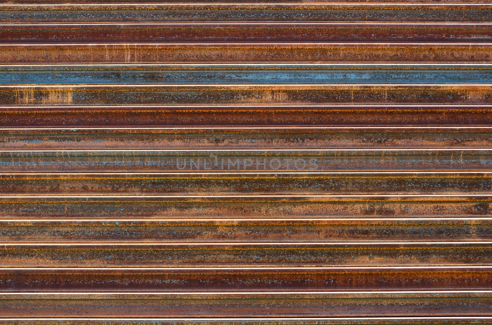 Stack of Rusty Railway Background/ Texture.