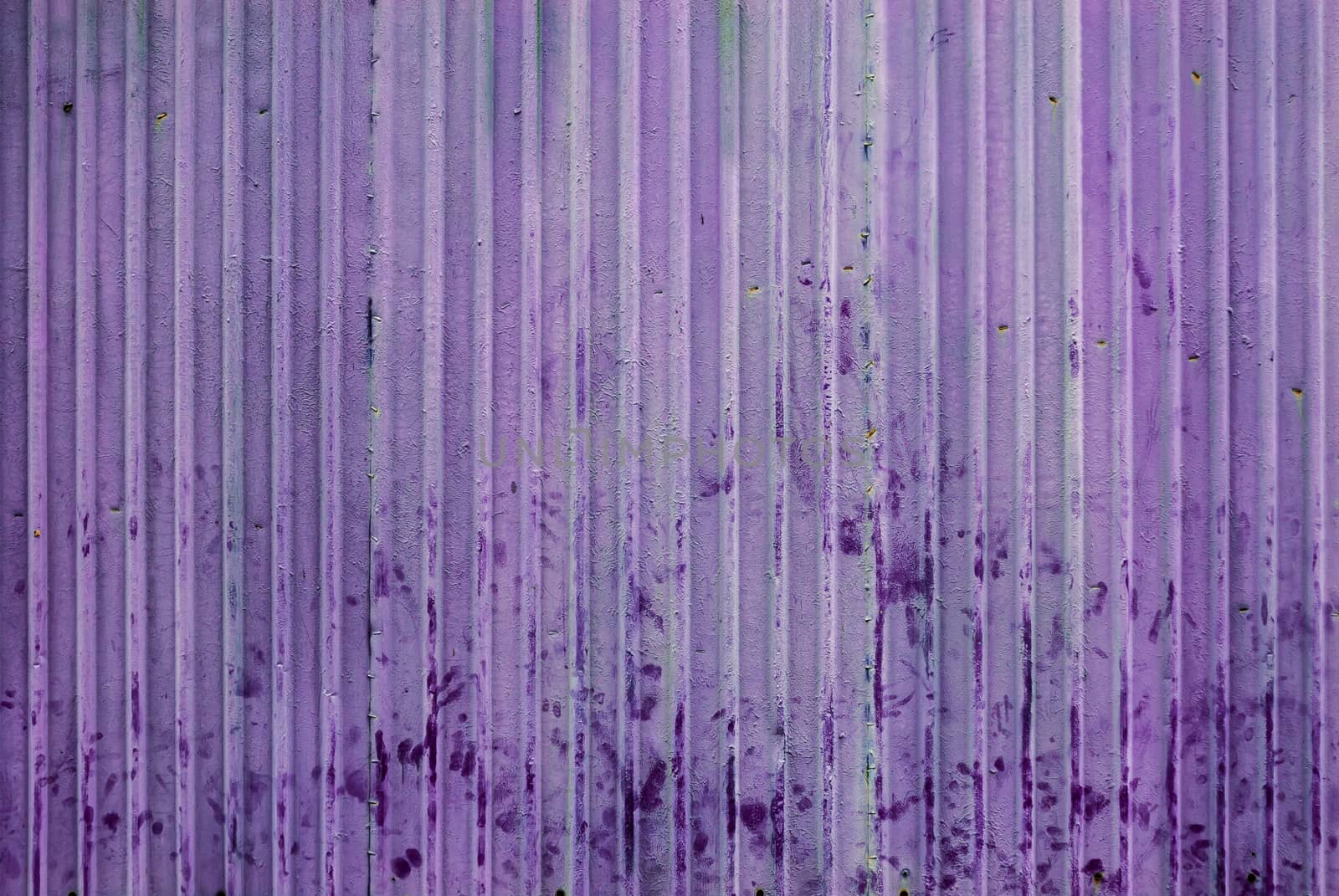 Dirty Purple Wave Metal Sheet Background/ Texture.