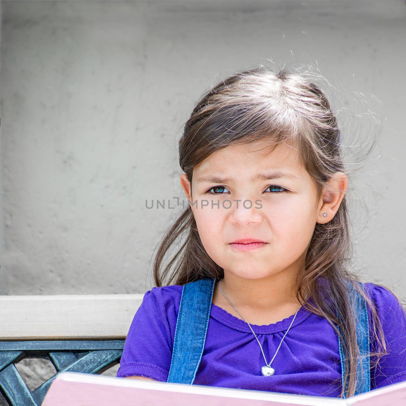 Little Girl Reading by JFJacobsz