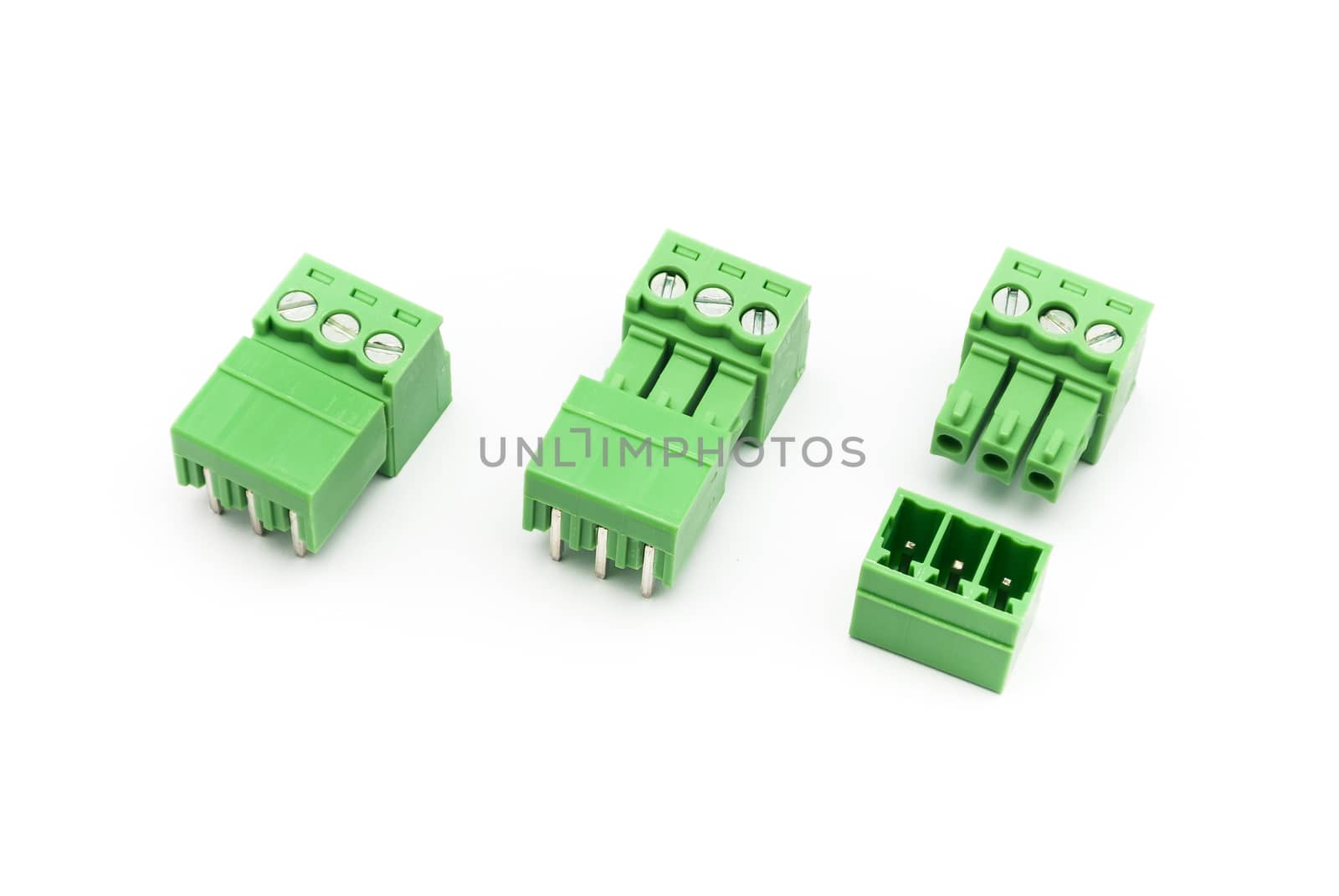 Screw Terminal Block Connector Pairs.