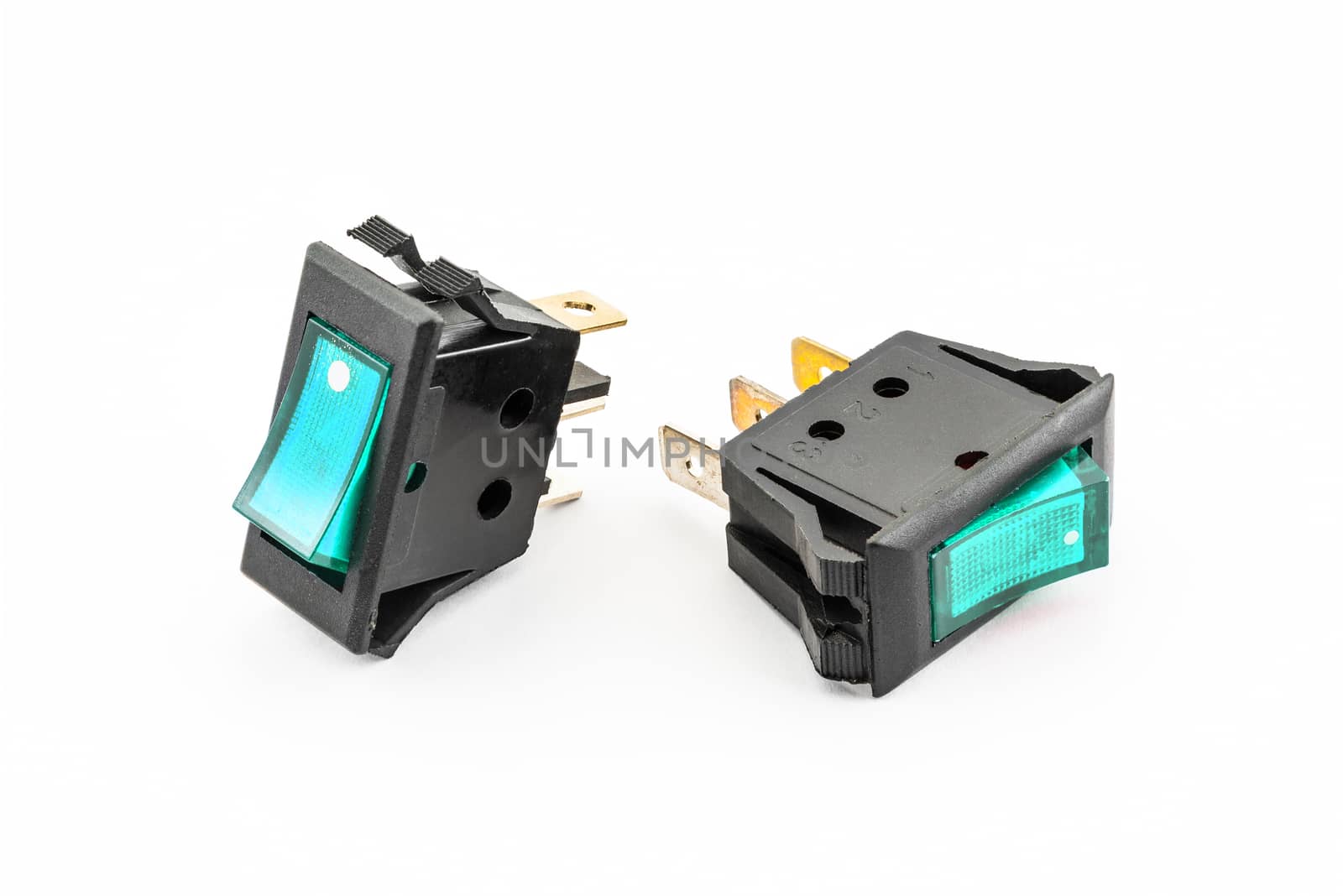 Aqua Rocker Switches with Light by noneam