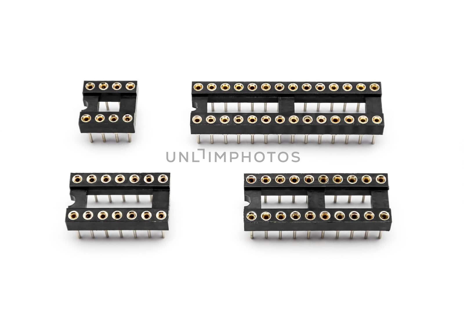 Round Hole Pin IC Sockets.