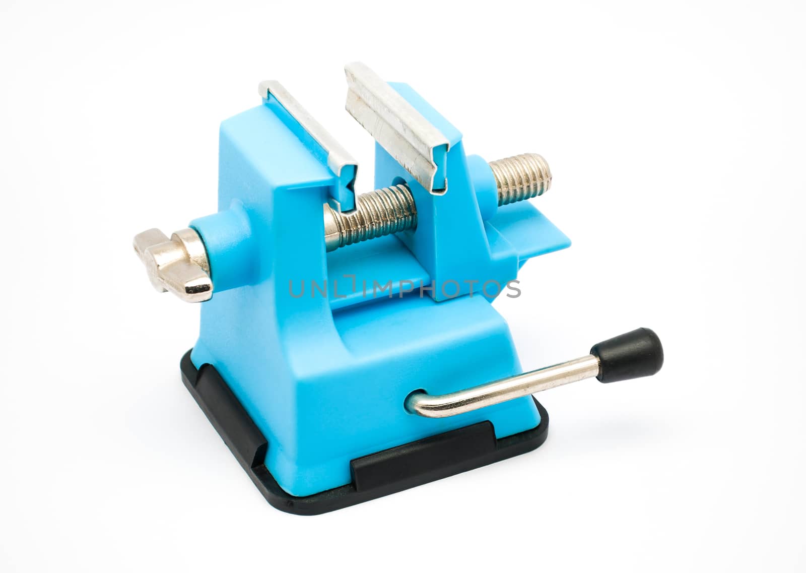 Aqua Plastic Bench Vise with Suction Cup.