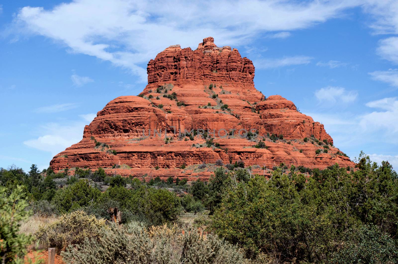 World famous landmark near Sedona, Arizona.