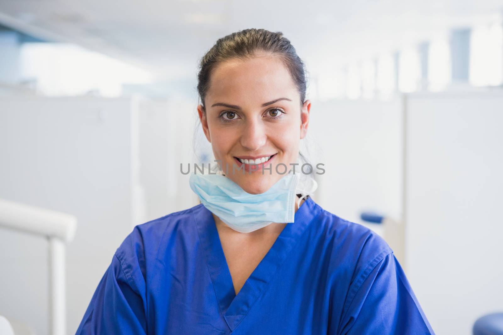 Portrait of a smiling dentist by Wavebreakmedia