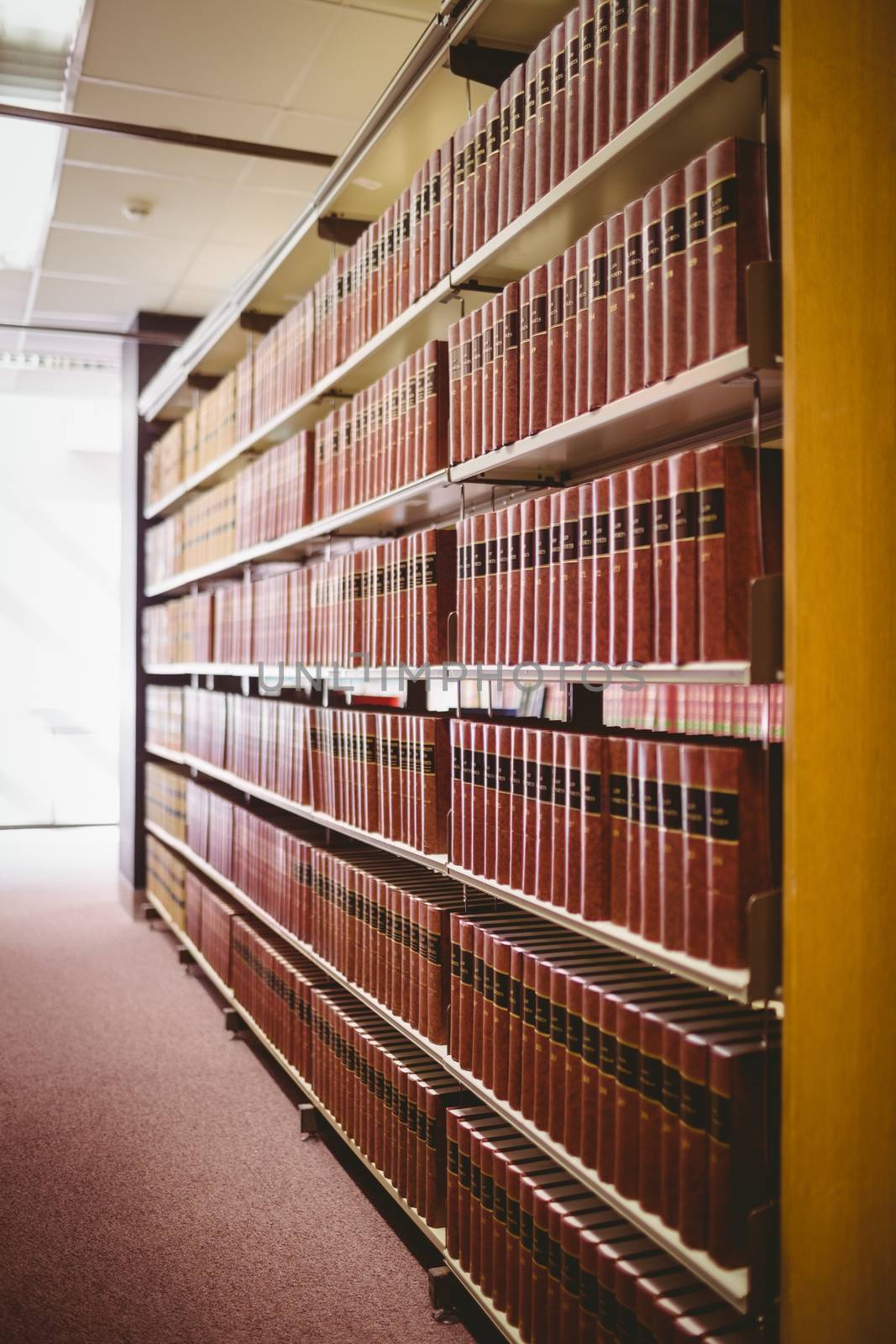 Close up of shelf with old books by Wavebreakmedia