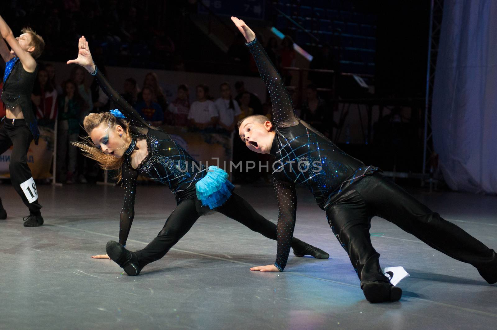 KALININGRAD - MAY 10: European Championships in Acrobatic Rock-n-Roll, 10 May, 2014 in Kaliningrad Russia.