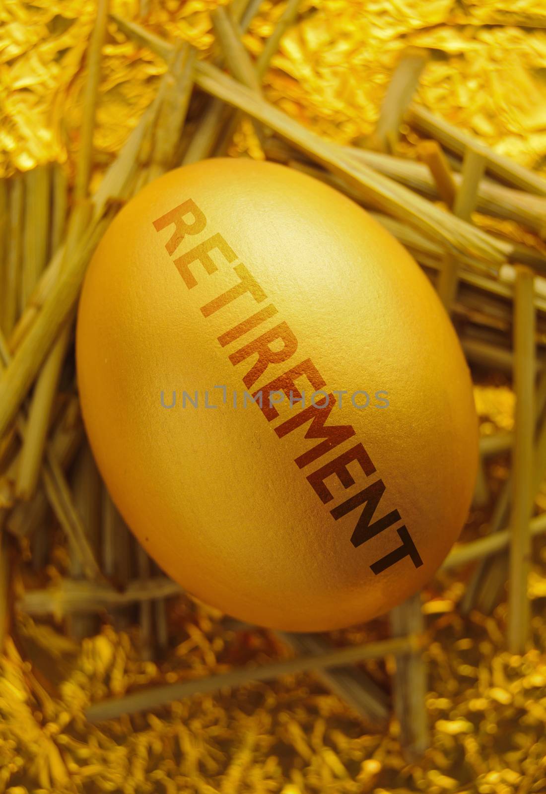 Retirement nest egg  by unikpix