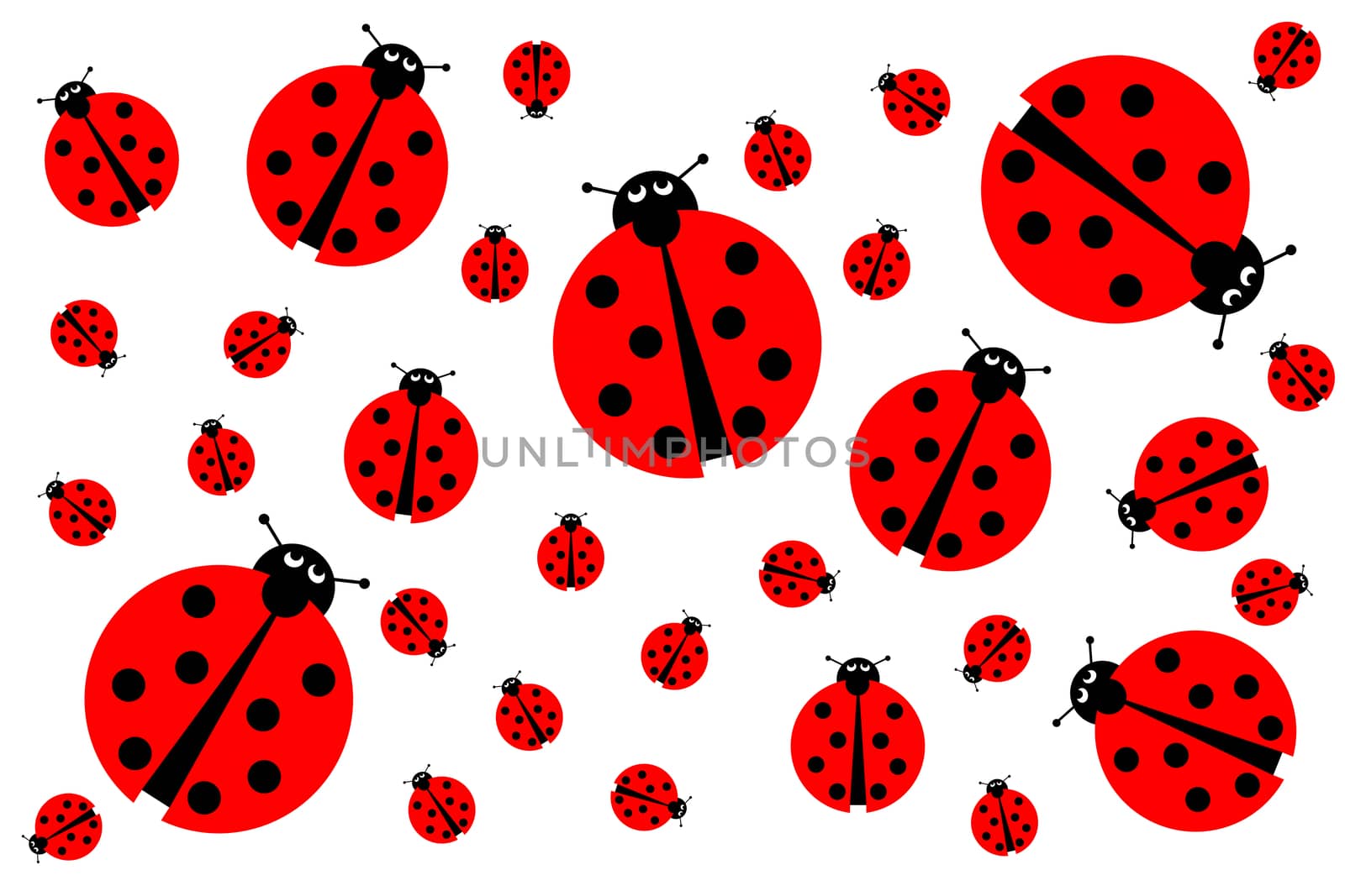 Many Ladybugs by hlehnerer