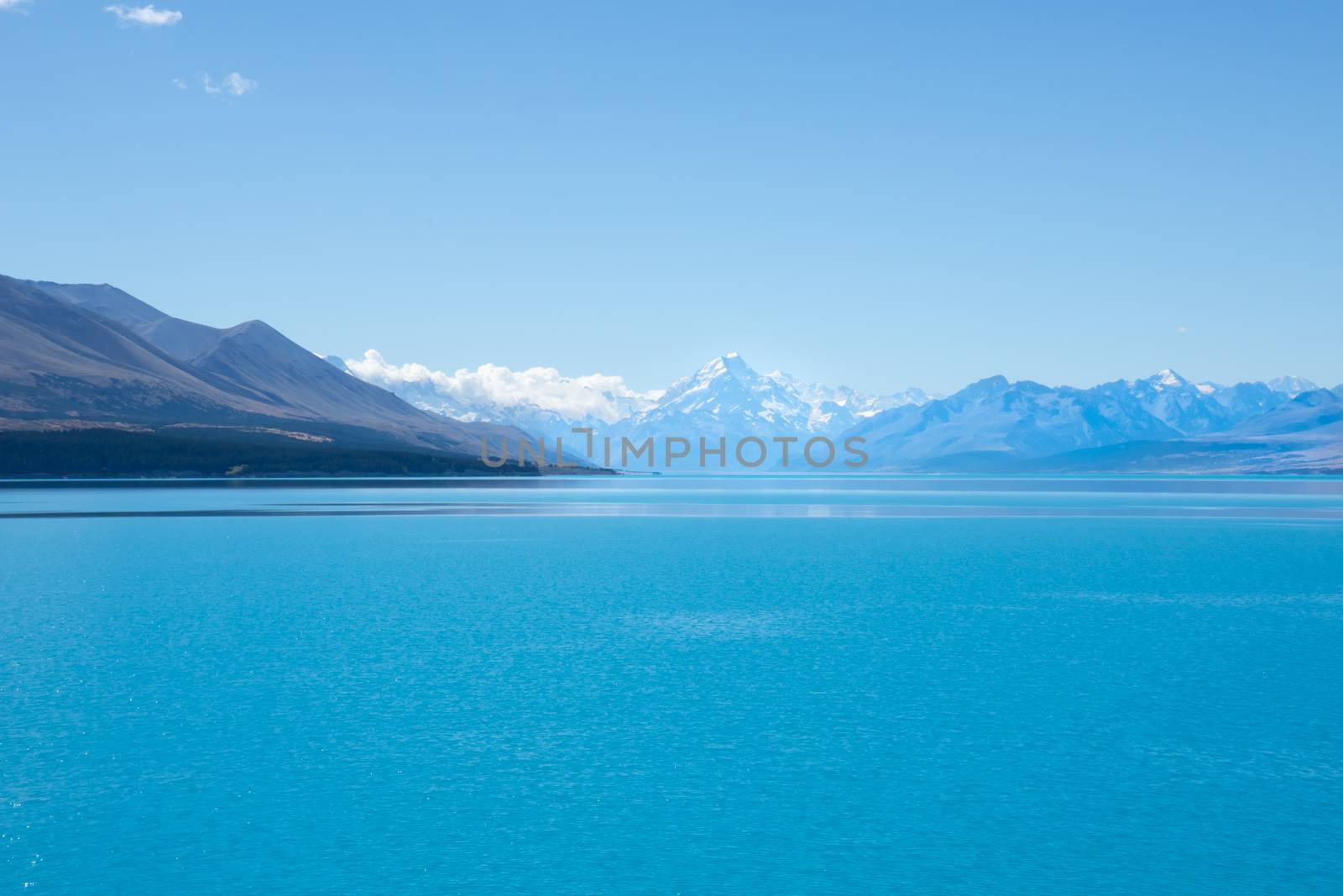 Turquoise Lake Pukaki, New Zealand. by brians101