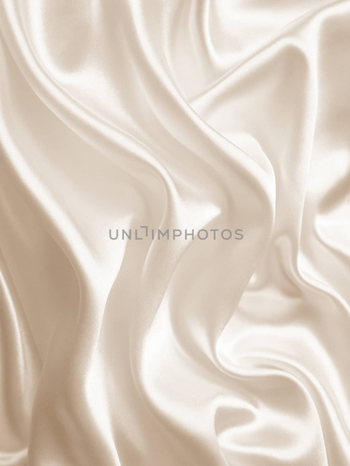 Smooth elegant golden silk can use as wedding background. In Sepia toned. Retro style