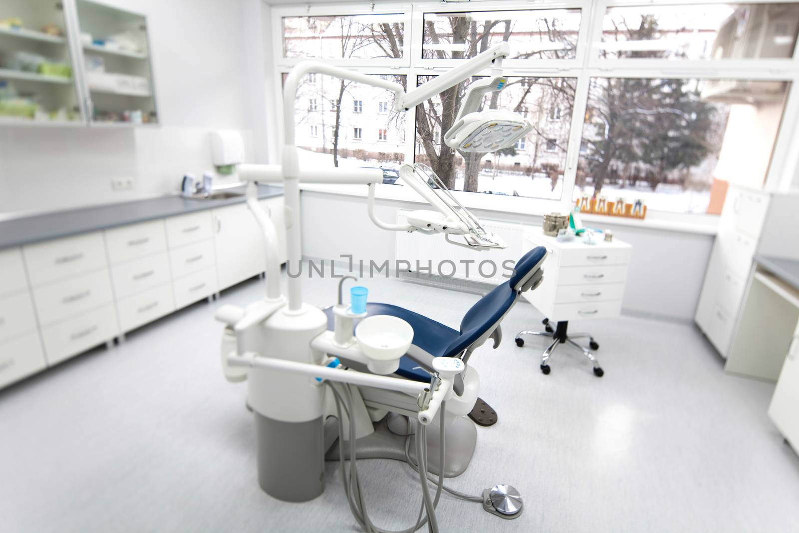 Dental office, bright colorful tone concept by JanPietruszka