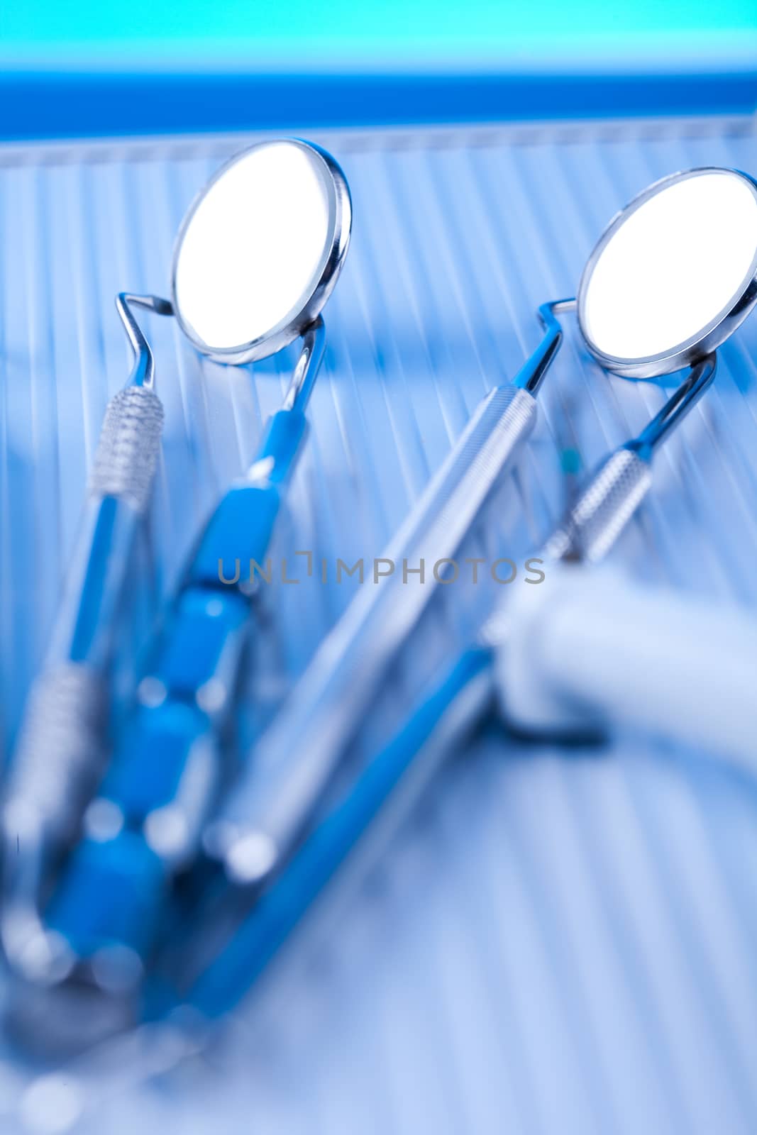 Dental medicine, bright colorful tone concept by JanPietruszka