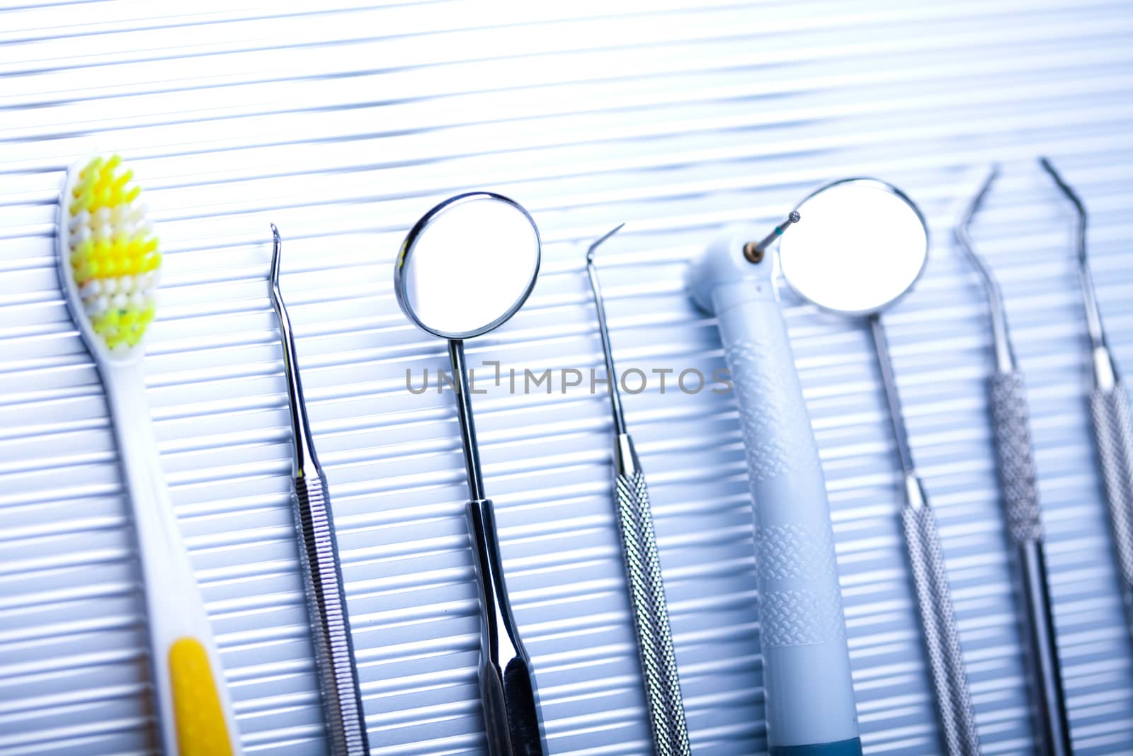 Stomatology health care, bright colorful tone concept