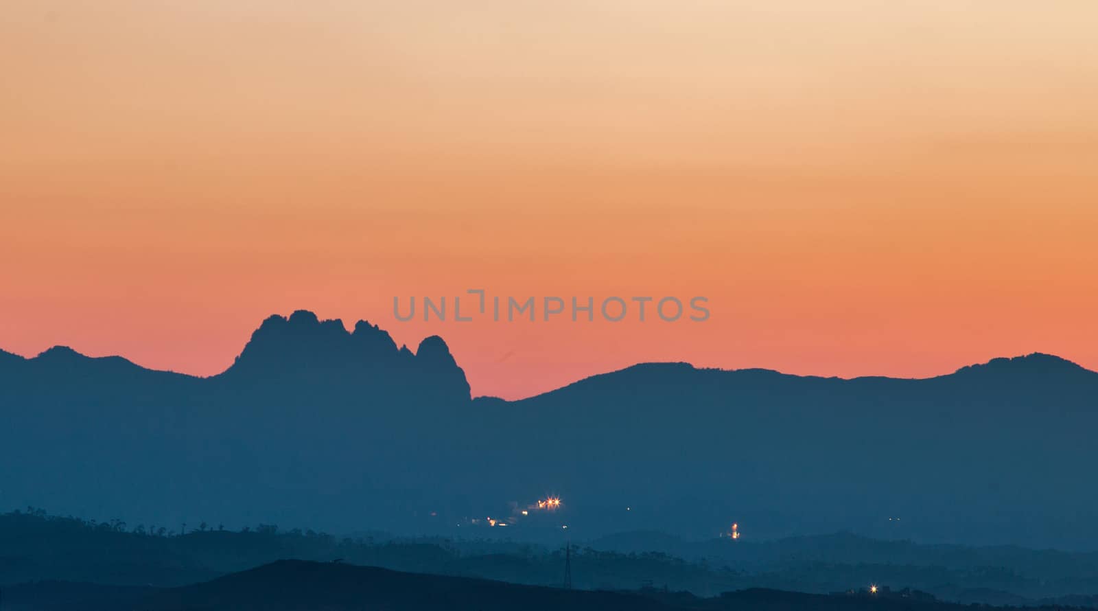 Five Fingers Mountains from North Cyprus