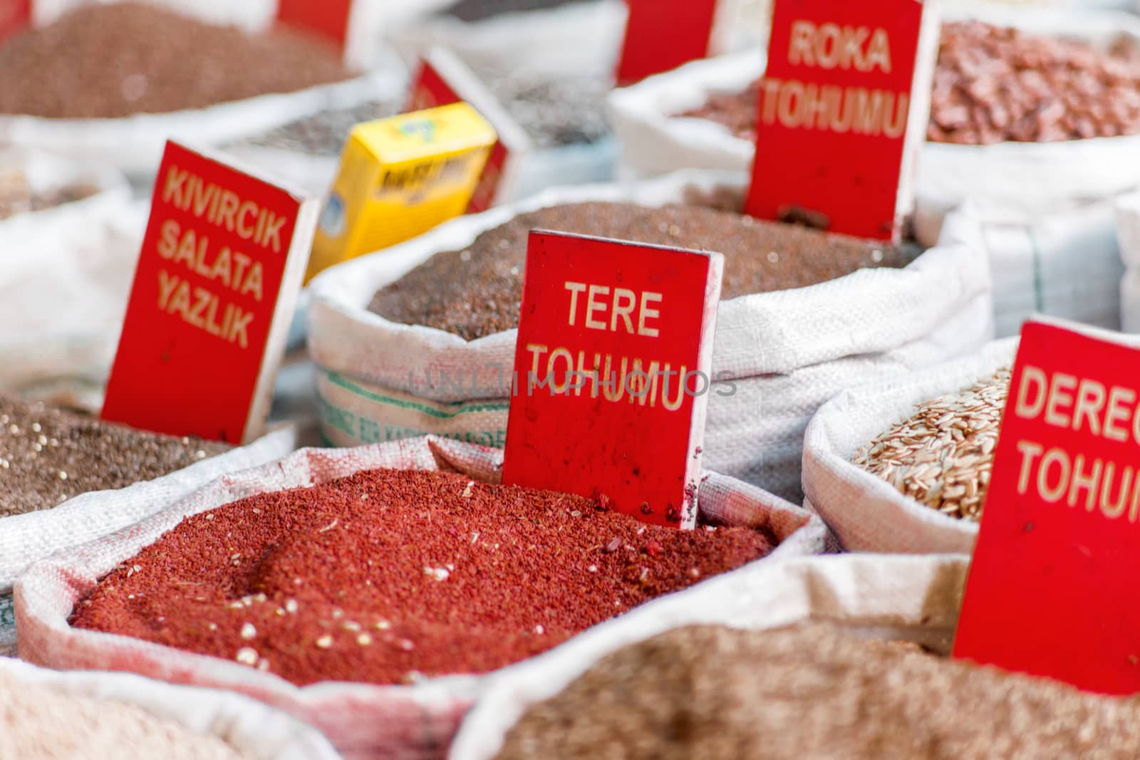 A lot of Spices from Grand Bazaar