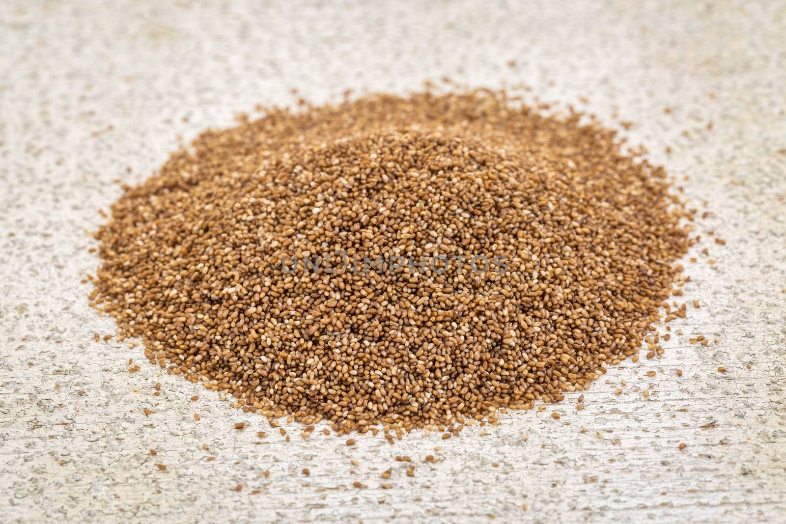 gluten free teff grain by PixelsAway