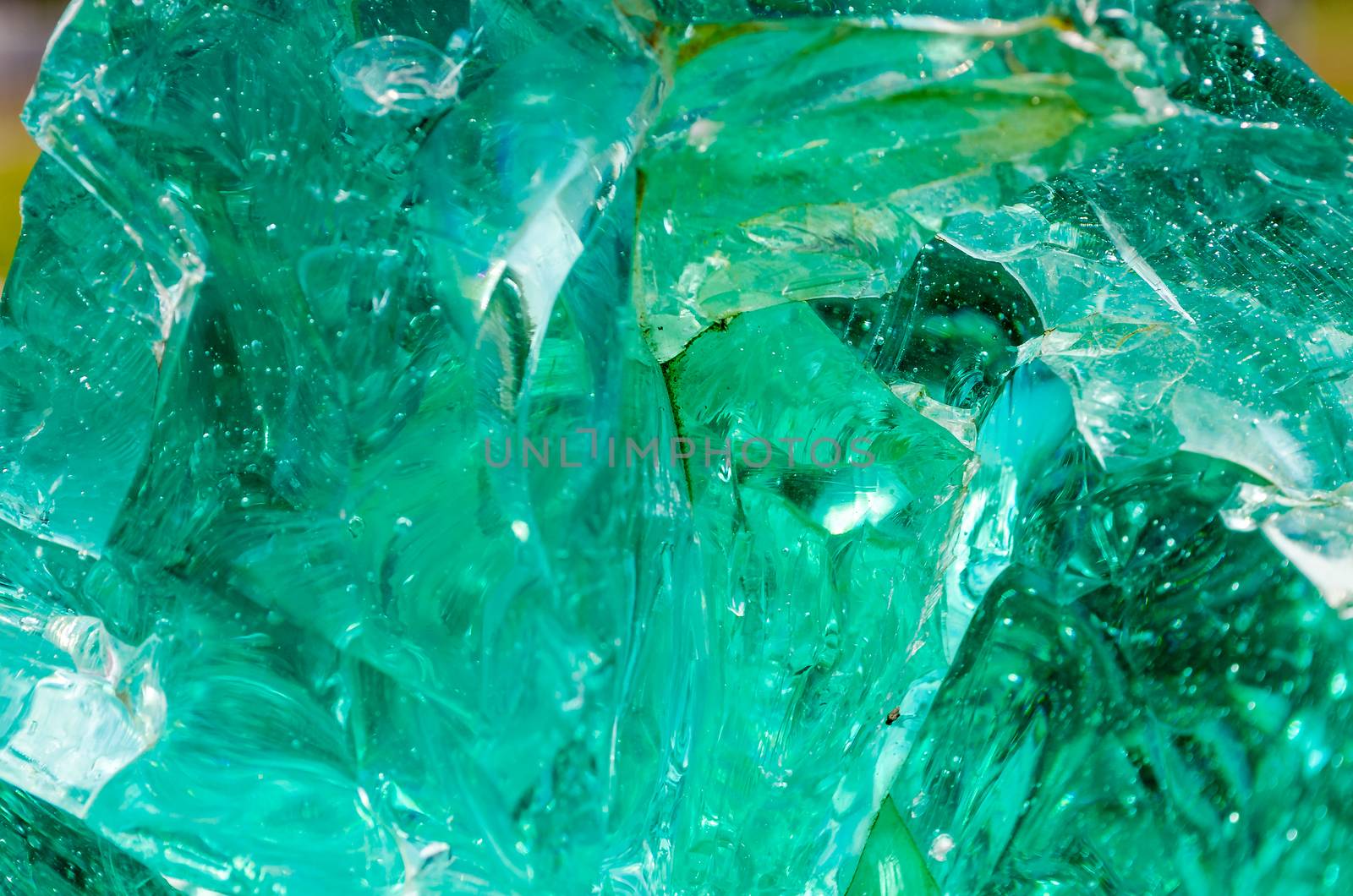 Green quartz stone as wallpaper.