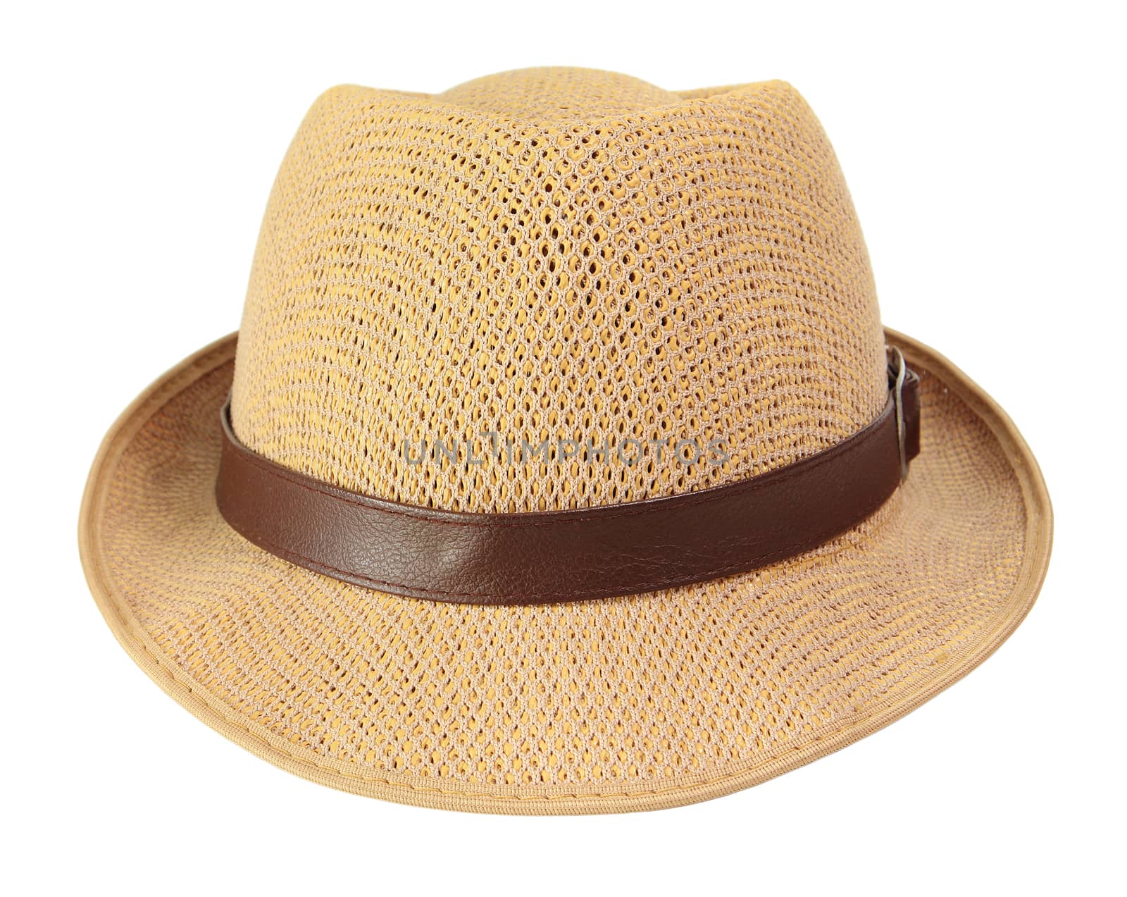 Straw hat isolated on white by foto76