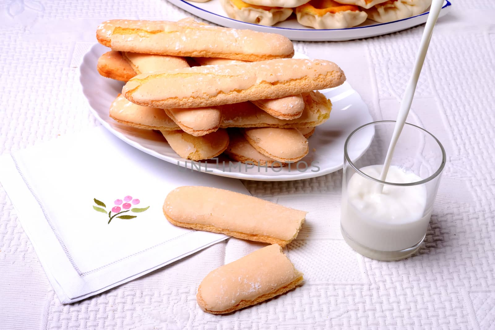 Typical traditional desserts of Sardinia: biscuits.