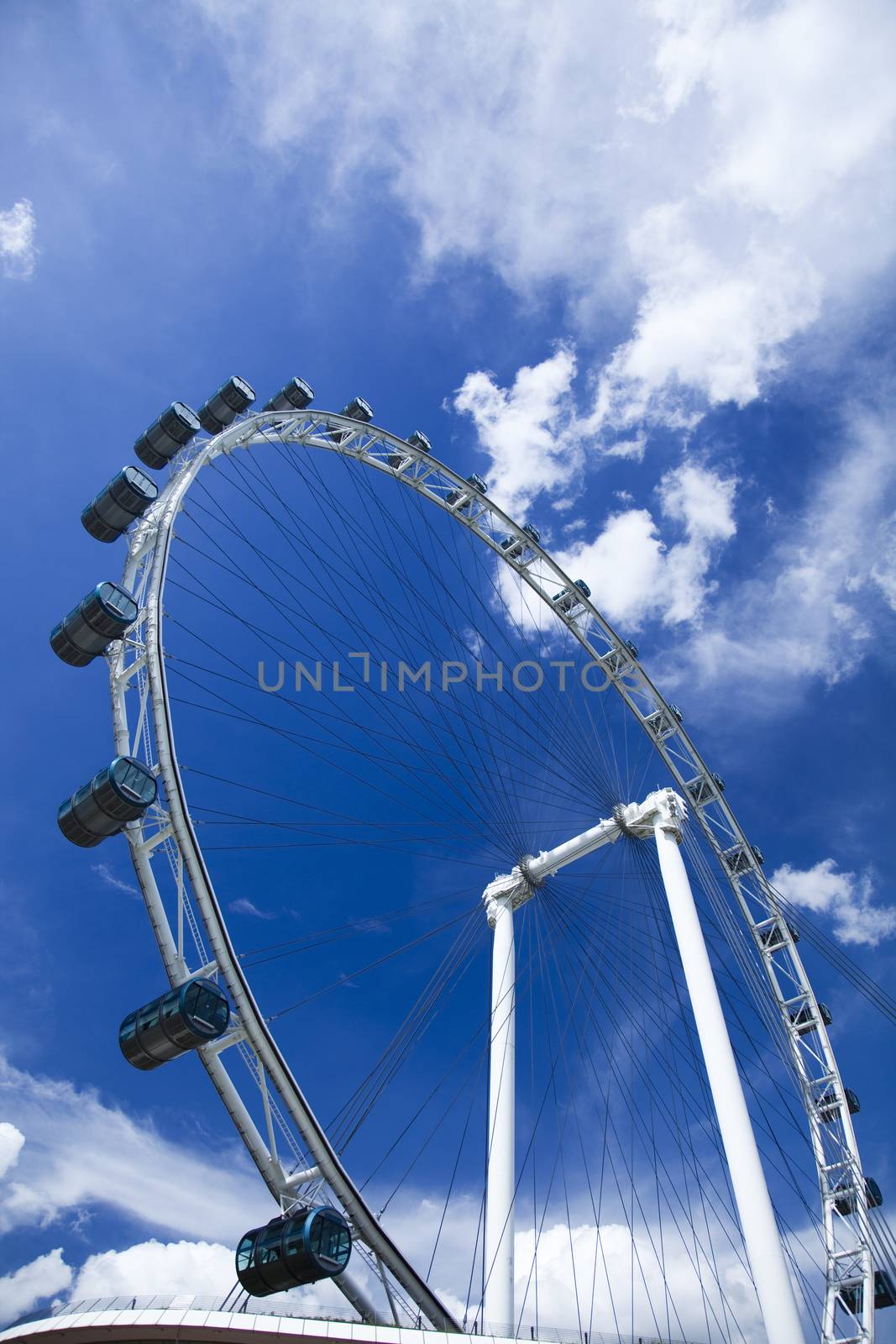 Ferris wheel, travel vivid theme