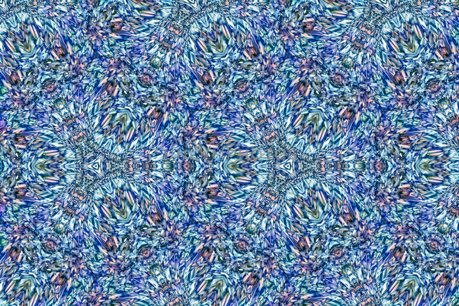Abstract mosaic background of blue tones with fine texture