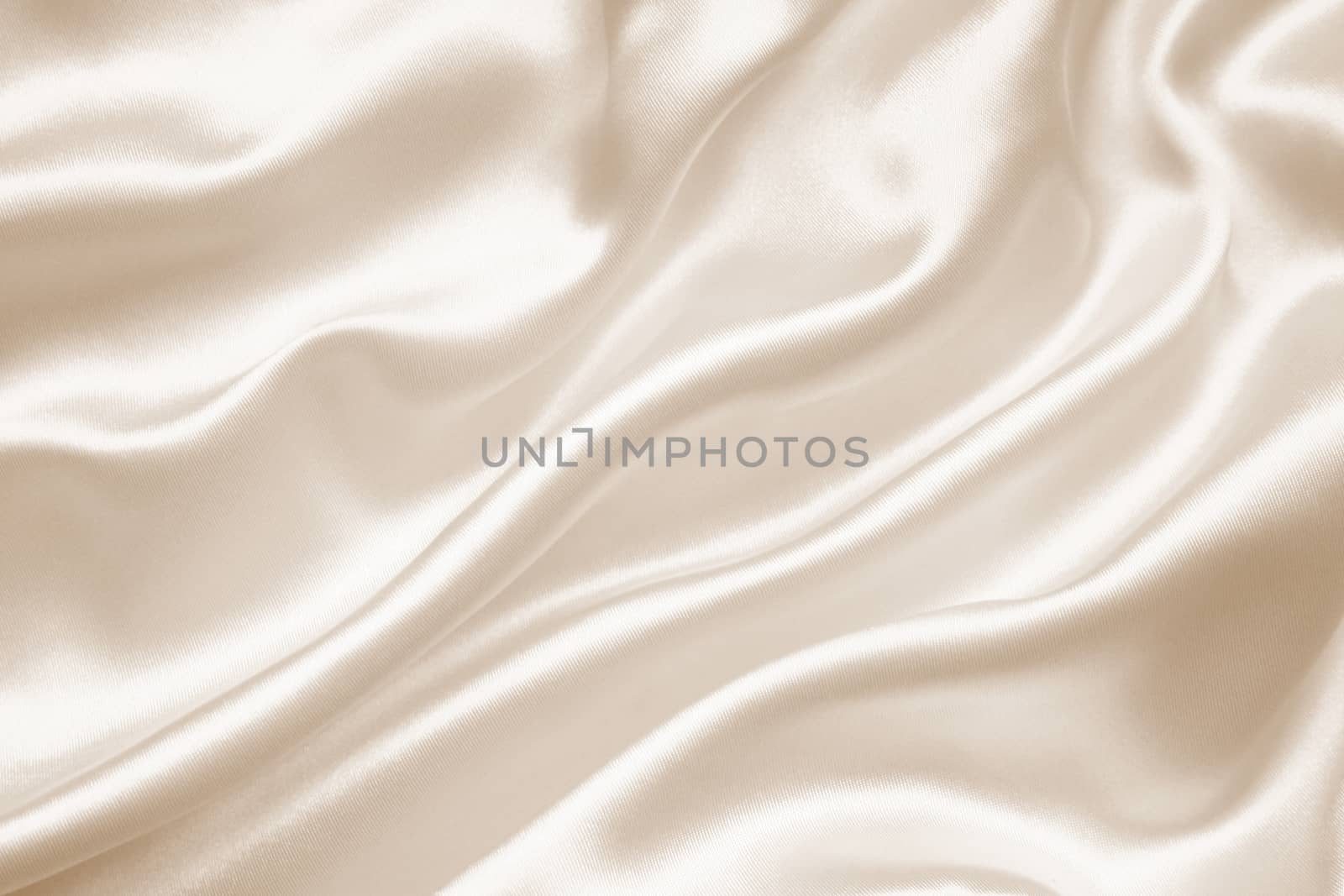 Smooth elegant golden silk can use as wedding background. In Sepia toned. Retro style